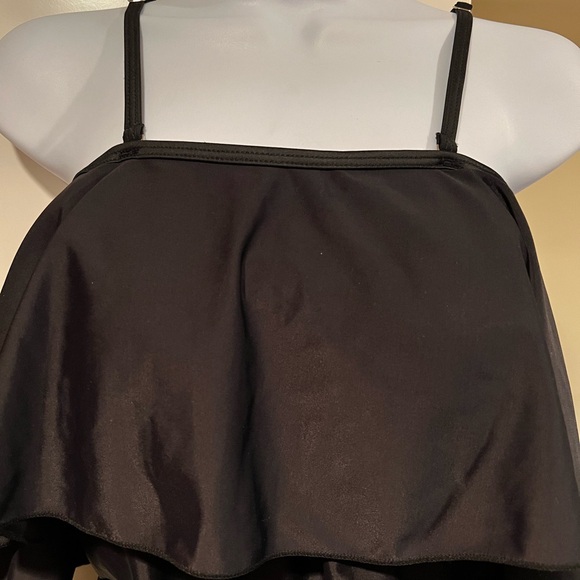 Jinyong Black Maternity one piece swimsuit Small NWT - Picture 11 of 12